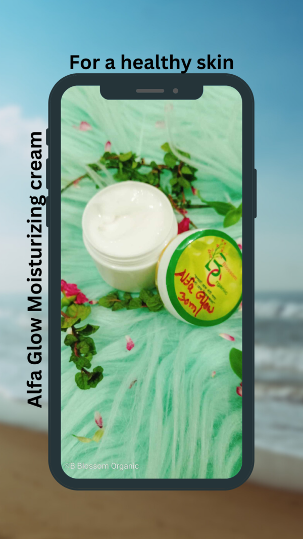 Alfa Glow Moisturizing Cream - Your Skin's Best Friend for a Healthy Glow! - Image 2
