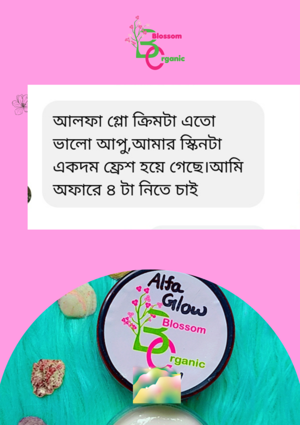 Alfa Glow Moisturizing Cream - Your Skin's Best Friend for a Healthy Glow! - Image 4
