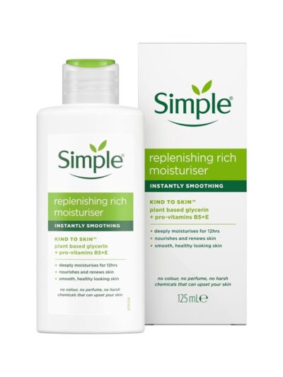Simple Replenishing Rich Moisturizer – Effortless Hydration for Dry Skin Type