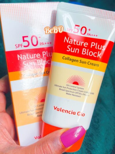 Valencia Gio’s Nature Plus Collagen Sun Block Cream