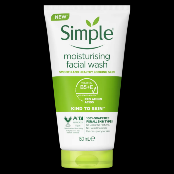 Soap Free - Gentle to Skin Simple Moisturizing Facial Wash