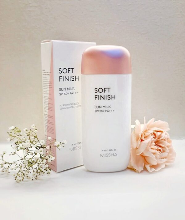 Misha Soft Finish Sun Milk SPF50+ PA+++ - Image 2