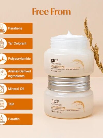 The Face Shop Rice & Ceramide Moisturizing Cream