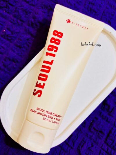 K Secret Seoul 1988 Snail 93% + Rice Cream 100ml