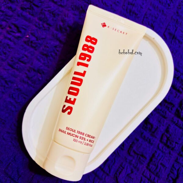 K Secret Seoul 1988 Snail 93% + Rice Cream 100ml