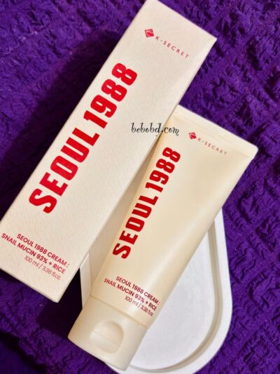 K Secret Seoul 1988 Snail 93% + Rice Cream 100ml