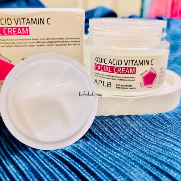 APLB Kojic Acid Vitamin C Facial Cream - Image 3
