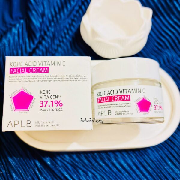 APLB Kojic Acid Vitamin C Facial Cream - Image 2