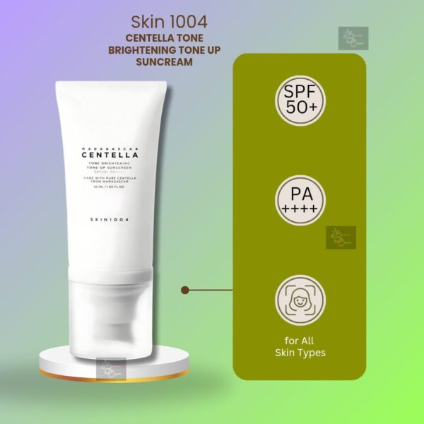 Skin 1004 Centella Tone Brightening Tone Up Suncream SPF 50+ PA++++