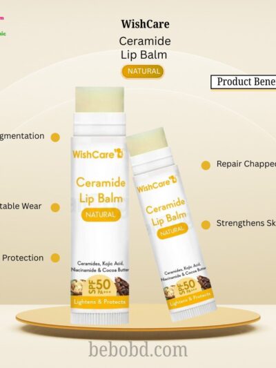 Wishcare Ceramide Lip Balm (Natural)