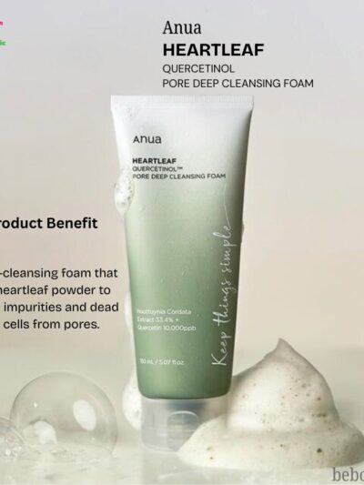 Anua Heartleaf Quercetinol Pore Deep Cleansing Foam