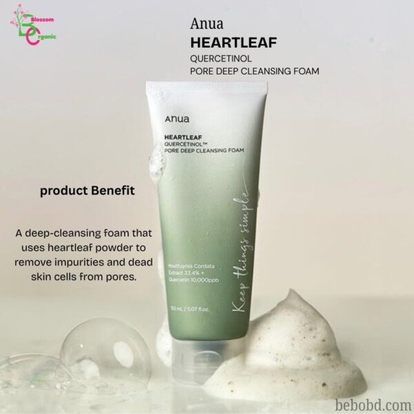 Anua Heartleaf Quercetinol Pore Deep Cleansing Foam