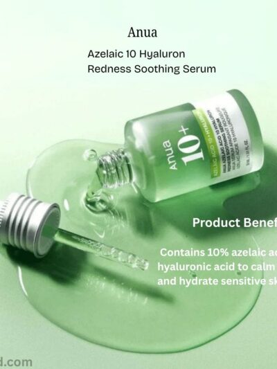 ANUA Azelaic 10 Hyaluron Redness Soothing Serum