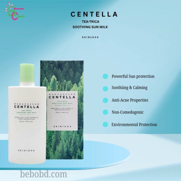 SKIN1004 Centella Tea-Trica Soothing Sun Milk SPF50+ PA++++