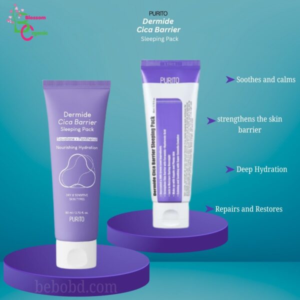 PURITO Dermide Cica Barrier Sleeping Pack