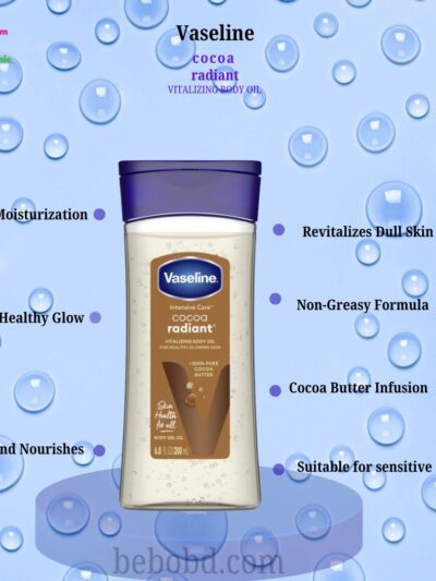 Vaseline Intensive Care Cocoa Radiant Vitalizing Body Oil