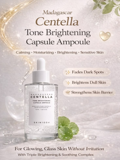 Skin1004 Madagascar Centella Tone Brightening Capsule Ampoule
