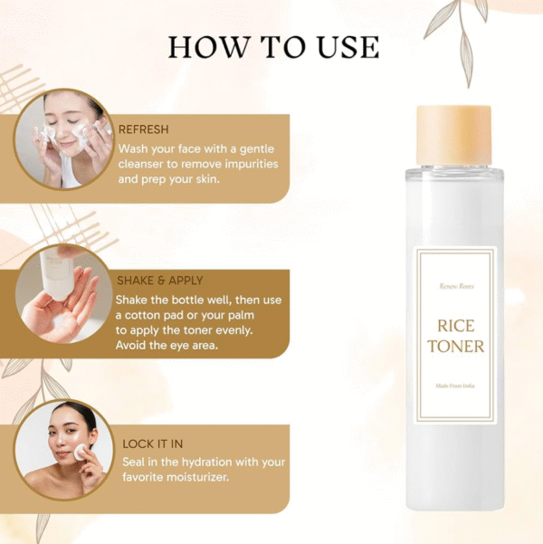 I'M From Rice Toner How To Use