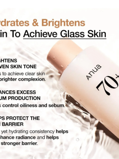 Anua Rice 70 Glow Milky Toner Benefits