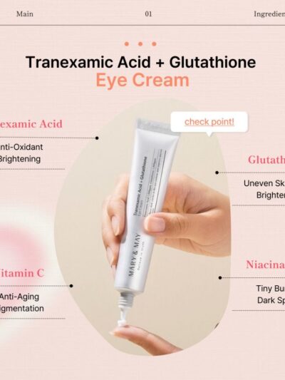 Mary&May Tranexamic Acid+Glutathione Eye Cream