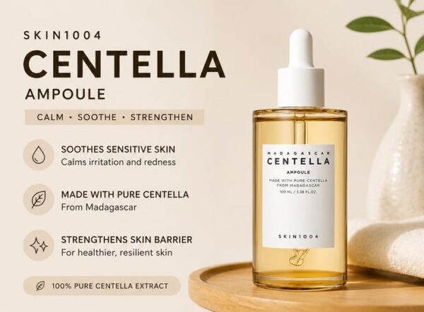 Skin 1004 madagascar Centella Ampoule 30ml benefits