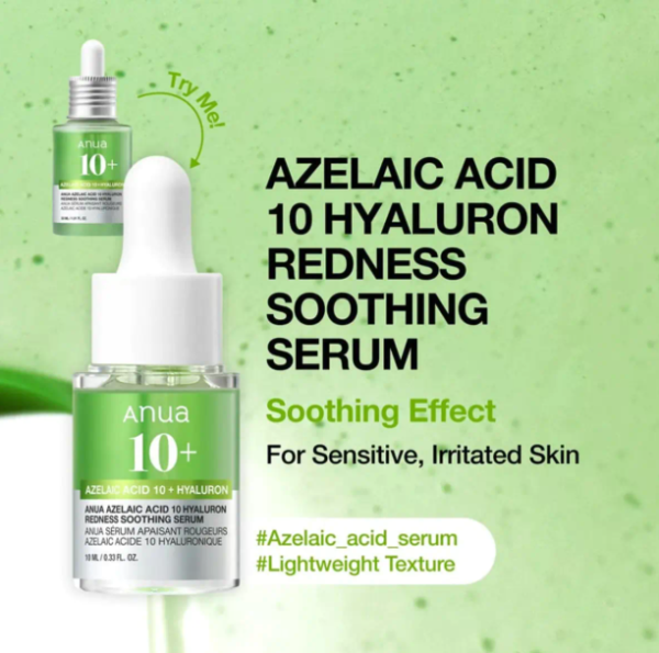 Anua Azelaic Acid 10 Hyaluron Redness Soothing Serum mini