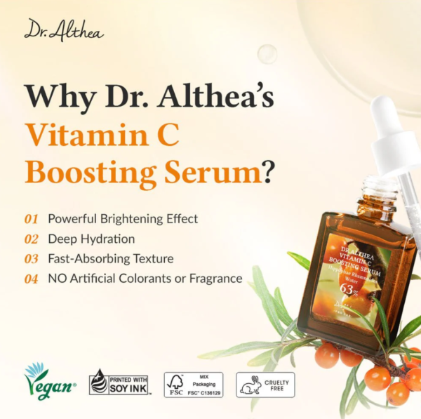 Dr.Althea Vitamin C Boosting Serum RENEWED benefits