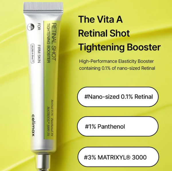 Celimax The Vita-A Retinal Shot Tightening Booster features