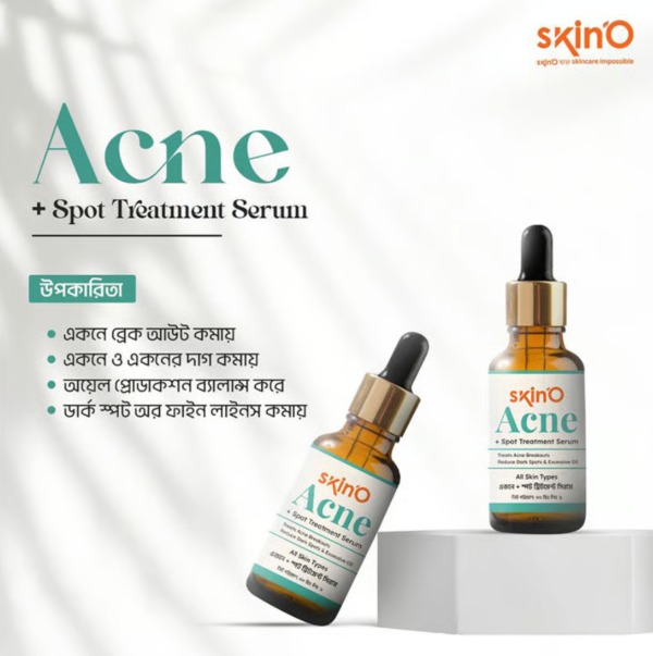 Skin'O Acne + Spot Treatment Serum - Image 3