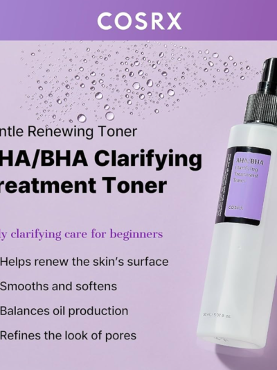 Cosrx AHA/BHA Clarifying Treatment Toner benefits