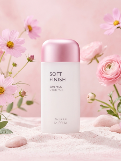 MISSHA All Around Safe Block Soft Finish Sun Milk SPF50+ PA+++