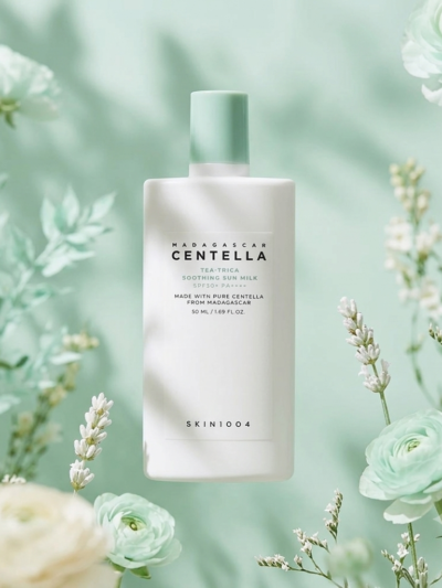 SKIN1004 Madagascar Centella Tea-Trica Soothing Sun Milk SPF50+ PA++++