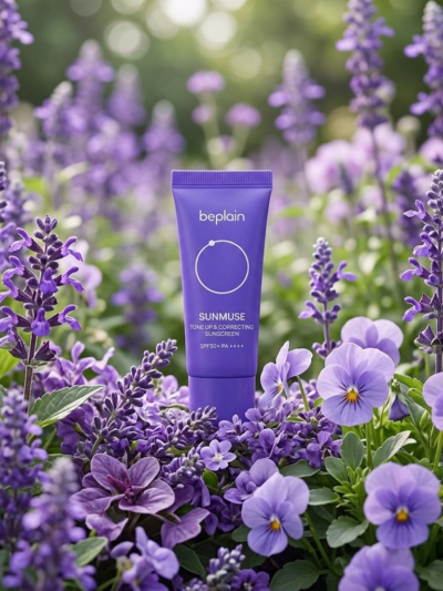 Beplain Sunmuse Tone-Up & Correcting Sunscreen (SPF 50+ PA++++)