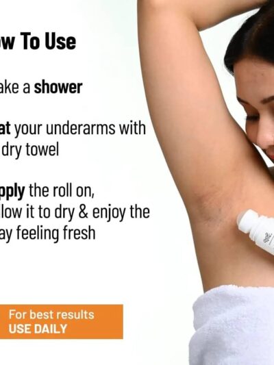 Chemist at Play 5% AHA Underarm Roll-On (Peach)