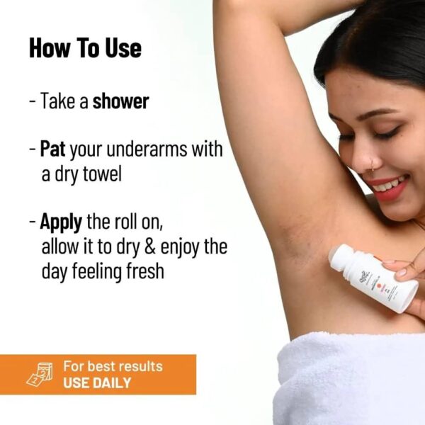 Chemist at Play 5% AHA Underarm Roll-On (Aqua) - Image 3