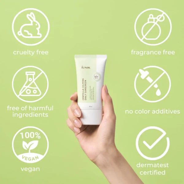 iUNIK Centella Calming Daily Sunscreen - Image 2