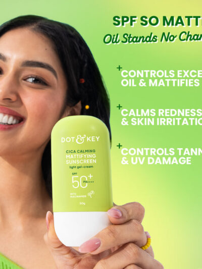 Dot and Key Cica Calming Mattifying Sunscreen
