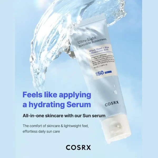 COSRX Ultra-Light Invisible Sunscreen - Image 2