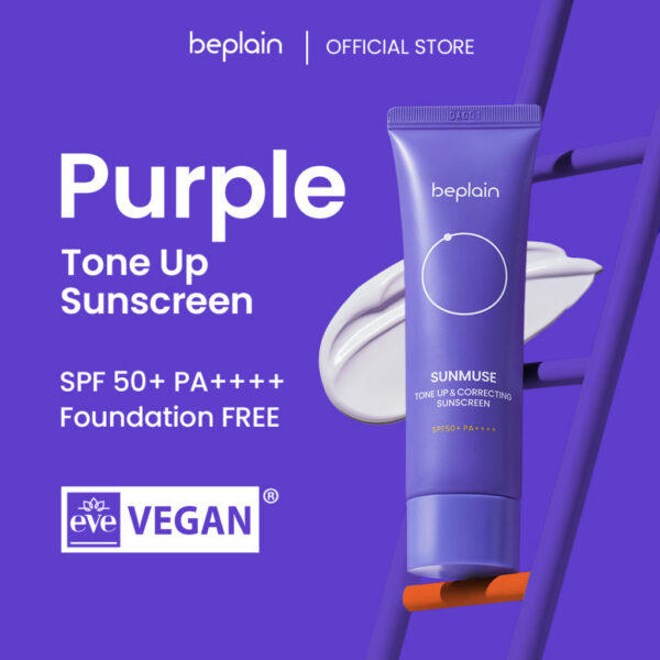 Beplain Sunmuse Tone-Up & Correcting Sunscreen (SPF 50+ PA++++) - Image 3